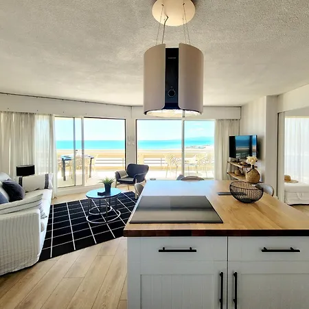 - T3 Moderne & Cosy - 6 Pers - Clim, Garage - Piscine - Fr-1-794-116 Apartmán Canet-en-Roussillon