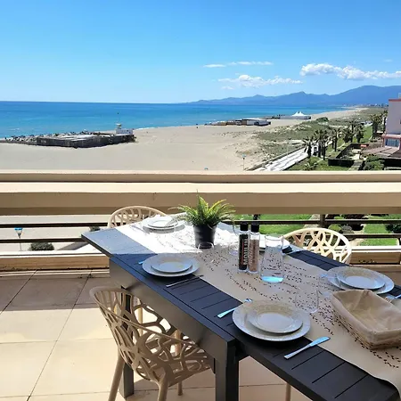 - T3 Moderne & Cosy - 6 Pers - Clim, Garage - Piscine - Fr-1-794-116 Canet-en-Roussillon