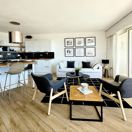 - T3 Moderne & Cosy - 6 Pers - Clim, Garage - Piscine - Fr-1-794-116 Canet-en-Roussillon