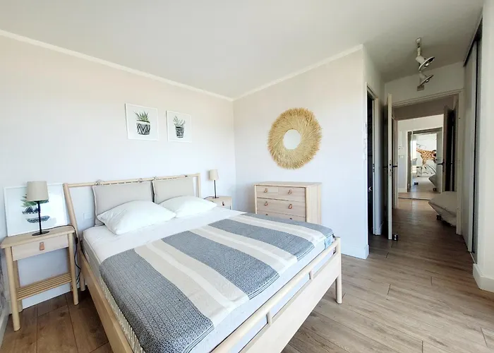 - T3 Moderne & Cosy - 6 Pers - Clim, Garage - Piscine - Fr-1-794-116 Apartamento