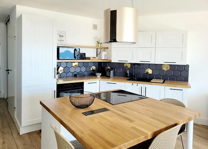 Apartamento - T3 Moderne & Cosy - 6 Pers - Clim, Garage - Piscine - Fr-1-794-116 *