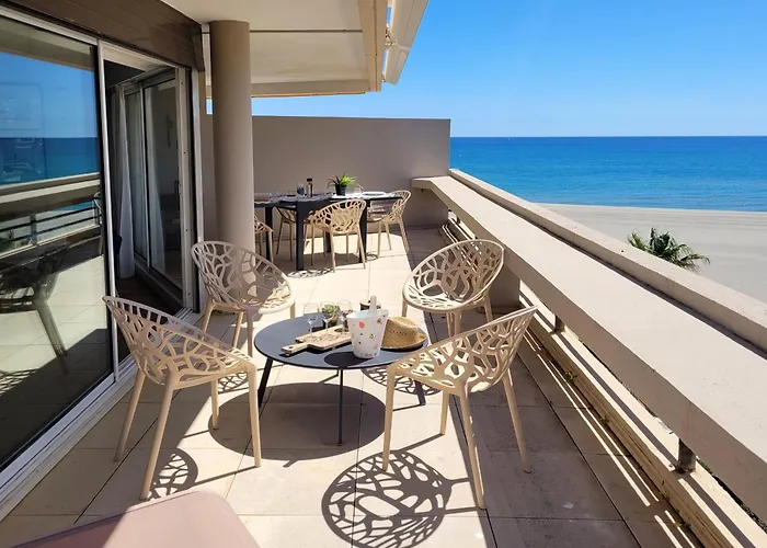 - T3 Moderne & Cosy - 6 Pers - Clim, Garage - Piscine - Fr-1-794-116 * Canet-en-Roussillon