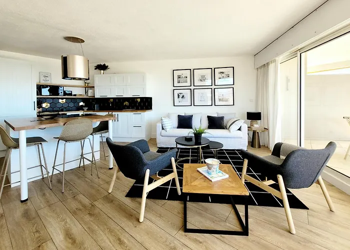 - T3 Moderne & Cosy - 6 Pers - Clim, Garage - Piscine - Fr-1-794-116 Canet-en-Roussillon